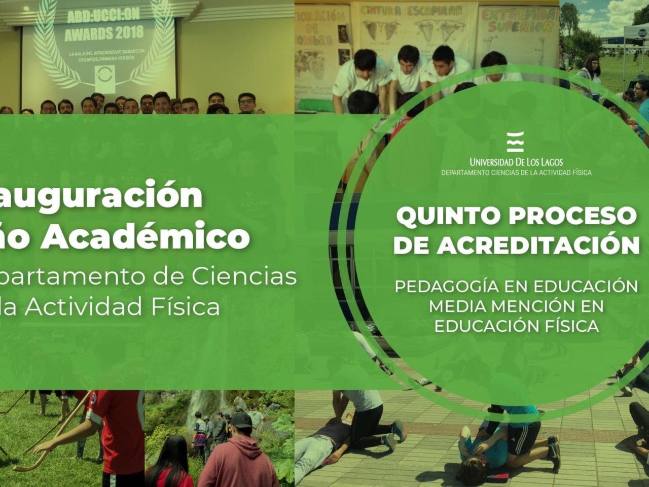 Inauguración Año Académico Departamento Ciencias de la Actividad Física