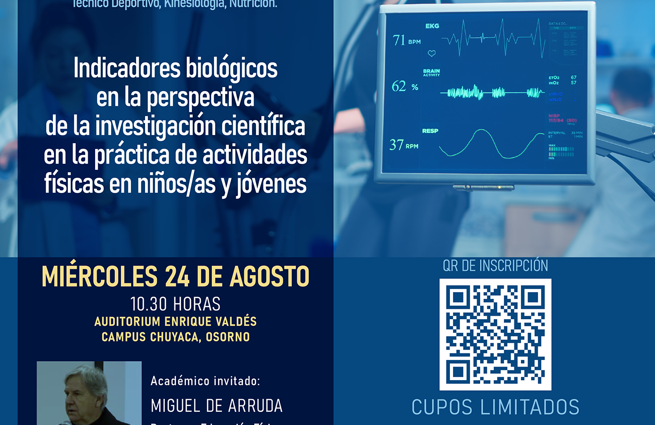 Conferencia: “Indicadores Biológicos en la perspectiva de la investigación científica en la práctica de actividades físicas en niños/as y jóvenes”